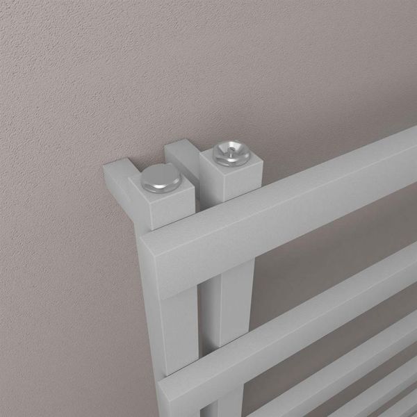 Eastbrook Platani 1800 x 600 Matt Grey Designer Towel Rail #3
