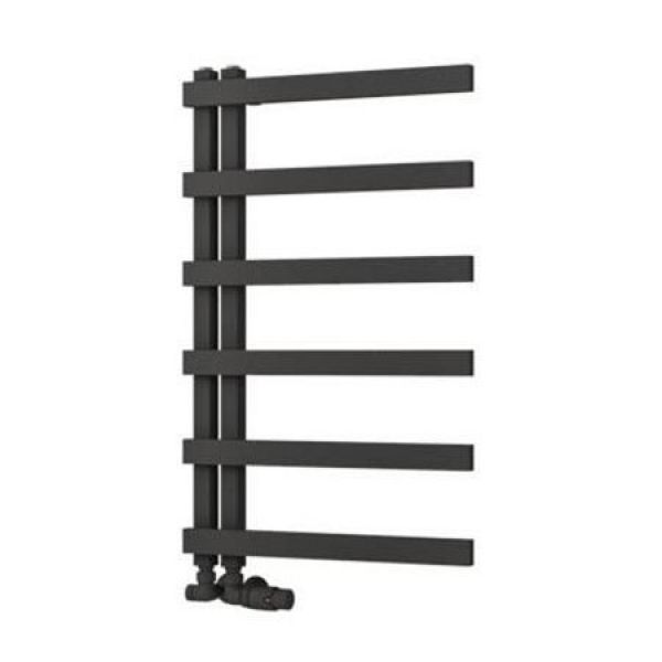 Eastbrook Platani 800 x 500 Matt Anthracite Designer Towel Rail