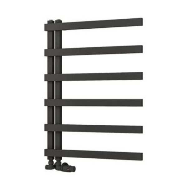 Eastbrook Platani 800 x 600 Matt Anthracite Designer Towel Rail