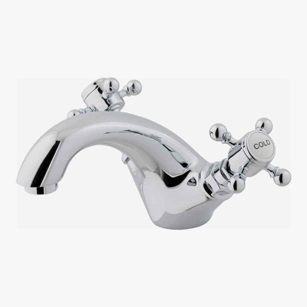Eastbrook Portobello Chrome Mono Basin Mixer Tap with Waste