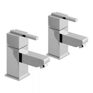 Eastbrook Prado 600 Chrome Basin Pillar Taps
