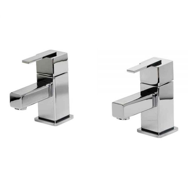 Eastbrook Prado 600 Chrome Bath Pillar Taps