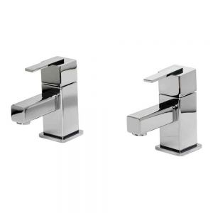 Eastbrook Prado 600 Chrome Bath Pillar Taps