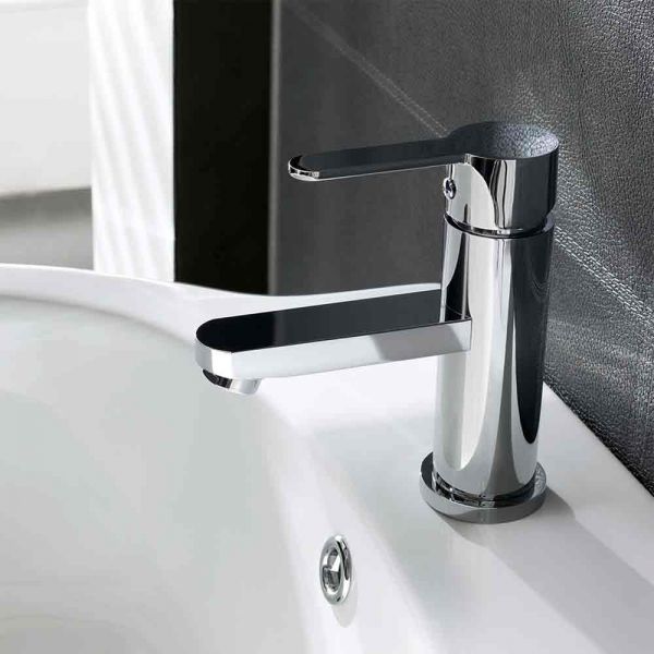 Eastbrook Prado 800 Chrome Mono Basin Mixer Tap with Waste