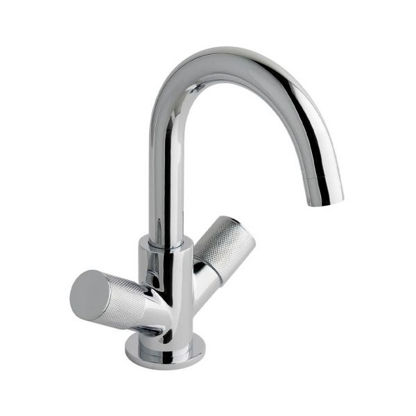Eastbrook Prado Cylinder Chrome Mono Basin Mixer Tap with Waste