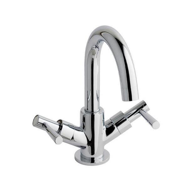 Eastbrook Prado Lever Chrome Mono Basin Mixer Tap with Waste