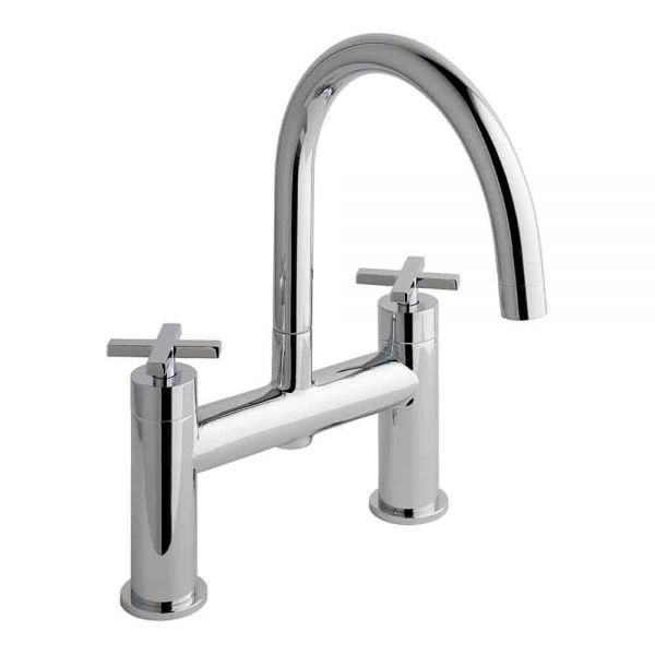 Eastbrook Prado Star Chrome Bath Filler Tap