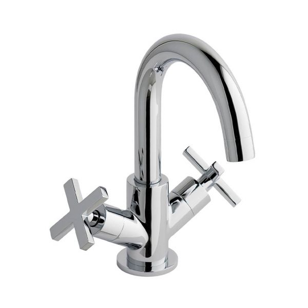 Eastbrook Prado Star Chrome Mono Basin Mixer Tap with Waste