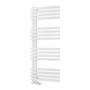 Eastbrook Reinbach 1200 x 500 Matt White Designer Towel Rail