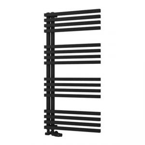 Eastbrook Reinbach 1200 x 600 Matt Black Designer Towel Rail