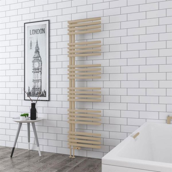 Eastbrook Reinbach 1800 x 500 Matt Cappuccino Designer Towel Rail #2