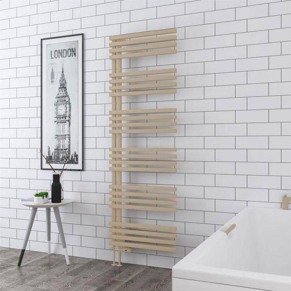 Eastbrook Reinbach 1800 x 600 Matt Cappuccino Designer Towel Rail #2