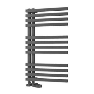 Eastbrook Reinbach 800 x 500 Matt Anthracite Designer Towel Rail