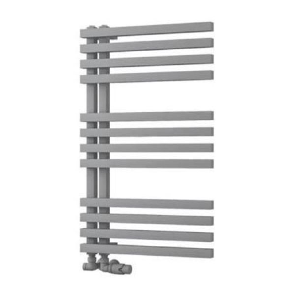Eastbrook Reinbach 800 x 500 Matt Grey Designer Towel Rail