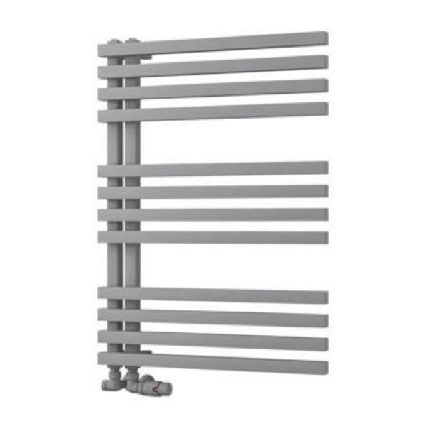Eastbrook Reinbach 800 x 600 Matt Grey Designer Towel Rail