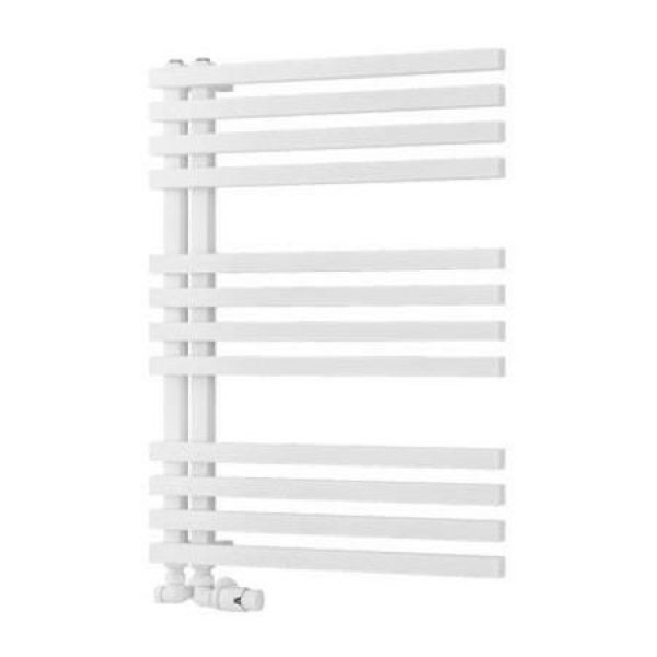 Eastbrook Reinbach 800 x 600 Matt White Designer Towel Rail