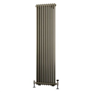 Eastbrook Rivassa 1800 x 473 Bronze Effect 2 Column Vertical Radiator