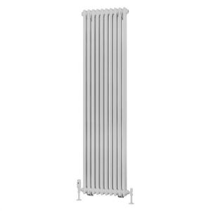 Eastbrook Rivassa 1800 x 473 Gloss White 2 Column Vertical Radiator