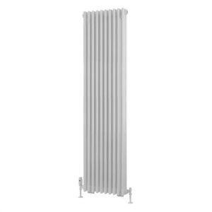 Eastbrook Rivassa 1800 x 473 Gloss White 3 Column Vertical Radiator