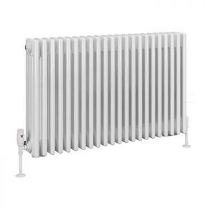 Eastbrook Rivassa 600 x 1010 Gloss White 4 Column Horizontal Radiator