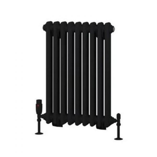 Eastbrook Rivassa 600 x 428 Matt Black 2 Column Radiator