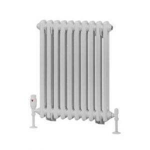 Eastbrook Rivassa 600 x 473 Gloss White 2 Column Horizontal Radiator