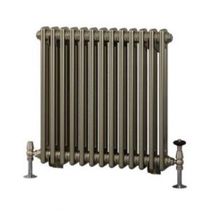 Eastbrook Rivassa 600 x 608 Bronze Effect 2 Column Horizontal Radiator
