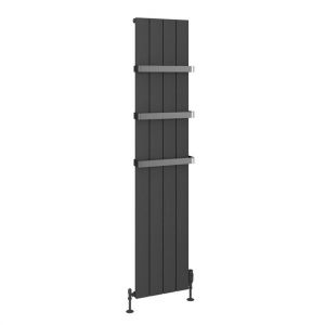 Eastbrook Rosano 1800 x 375 Matt Anthracite Aluminium Designer Radiator
