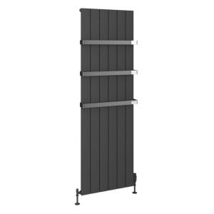 Eastbrook Rosano 1800 x 565 Matt Anthracite Aluminium Designer Radiator