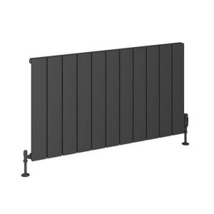 Eastbrook Rosano 600 x 1040 Matt Anthracite Aluminium Designer Radiator