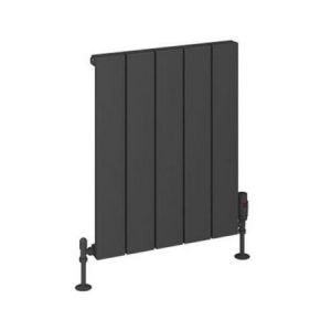 Eastbrook Rosano 600 x 470 Matt Anthracite Aluminium Designer Radiator
