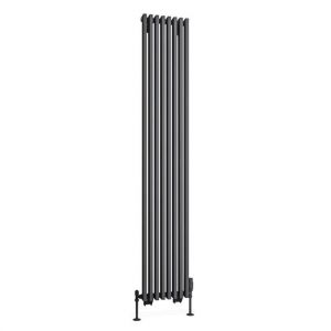 Eastbrook Rowsham 1800 x 300 Matt Anthracite Designer Radiator