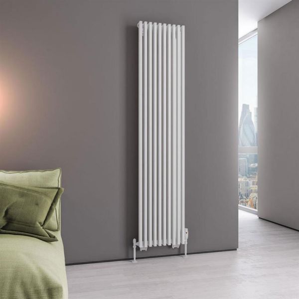 Eastbrook Rowsham 1800 x 380 Matt White Designer Radiator #2