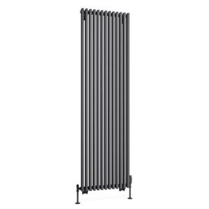 Eastbrook Rowsham 1800 x 500 Matt Anthracite Designer Radiator