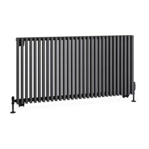 Eastbrook Rowsham 600 x 1180 Matt Anthracite Designer Radiator