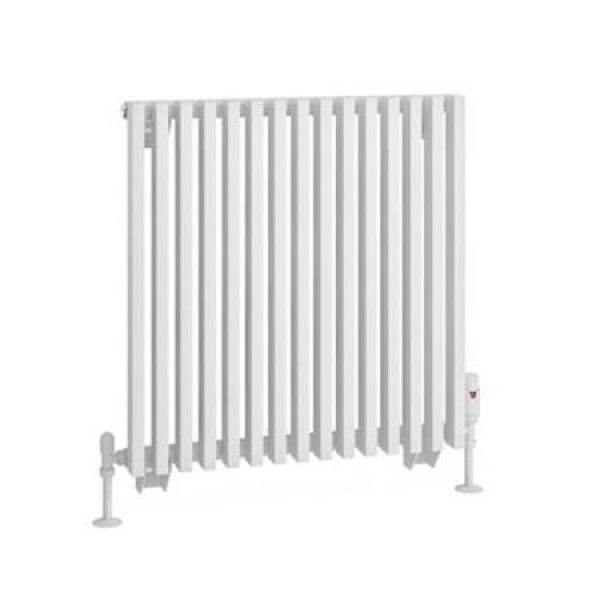 Eastbrook Rowsham 600 x 580 Matt White Designer Radiator