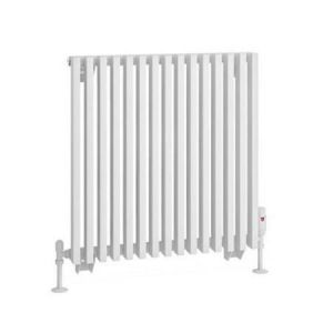 Eastbrook Rowsham 600 x 580 Matt White Designer Radiator