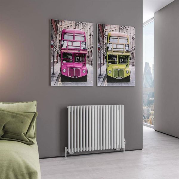 Eastbrook Rowsham 600 x 780 Matt White Designer Radiator #2