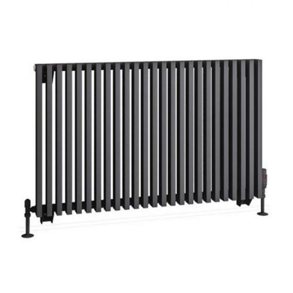 Eastbrook Rowsham 600 x 980 Matt Anthracite Designer Radiator