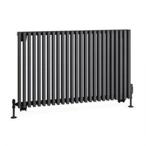 Eastbrook Rowsham 600 x 980 Matt Anthracite Designer Radiator