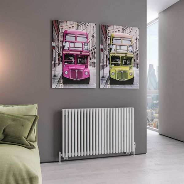 Eastbrook Rowsham 600 x 980 Matt White Designer Radiator #2