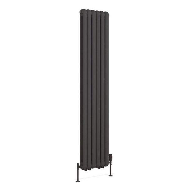 Eastbrook Rubano 1800 x 383 Matt Anthracite Designer Radiator