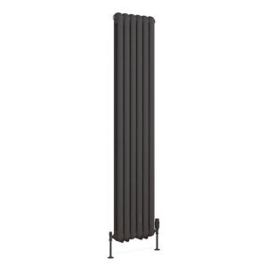 Eastbrook Rubano 1800 x 383 Matt Anthracite Designer Radiator