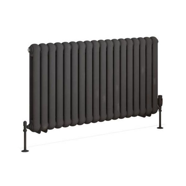 Eastbrook Rubano 600 x 1103 Matt Anthracite Designer Radiator