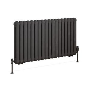 Eastbrook Rubano 600 x 1103 Matt Anthracite Designer Radiator