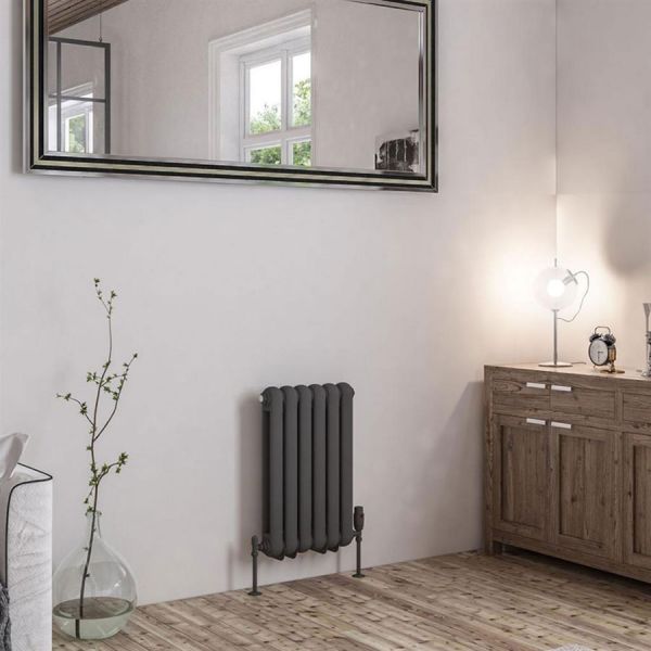 Eastbrook Rubano 600 x 383 Matt Anthracite Designer Radiator #2