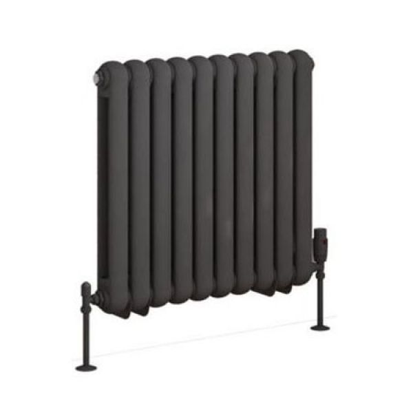 Eastbrook Rubano 600 x 623 Matt Anthracite Designer Radiator