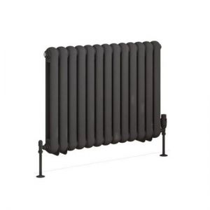 Eastbrook Rubano 600 x 803 Matt Anthracite Designer Radiator