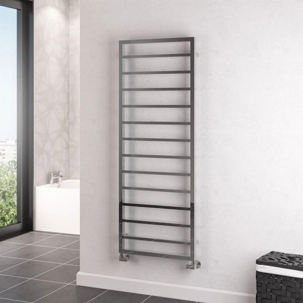 Eastbrook Ryton 1600 x 600 Chrome Designer Towel Rail #2