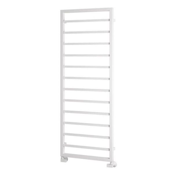 Eastbrook Ryton 1600 x 600 Matt White Designer Towel Rail